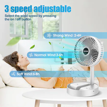 Portable Table Fan