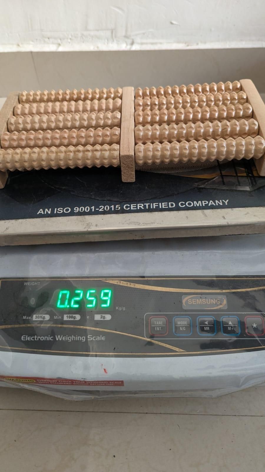 Wooden Foot Massage Roller