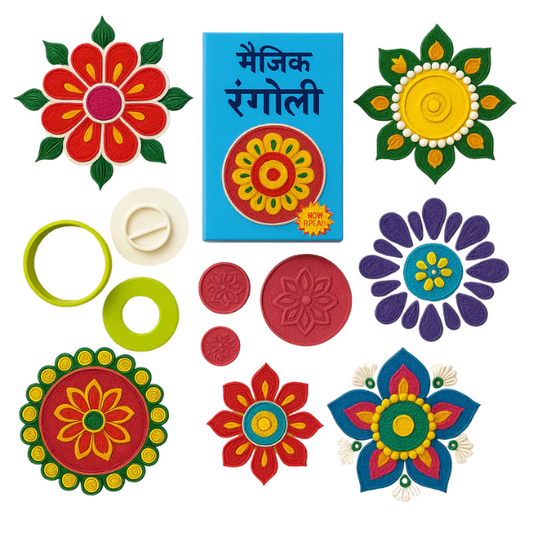 Rangoli Making Kit™ | Easy & Beautiful Festive Rangolis