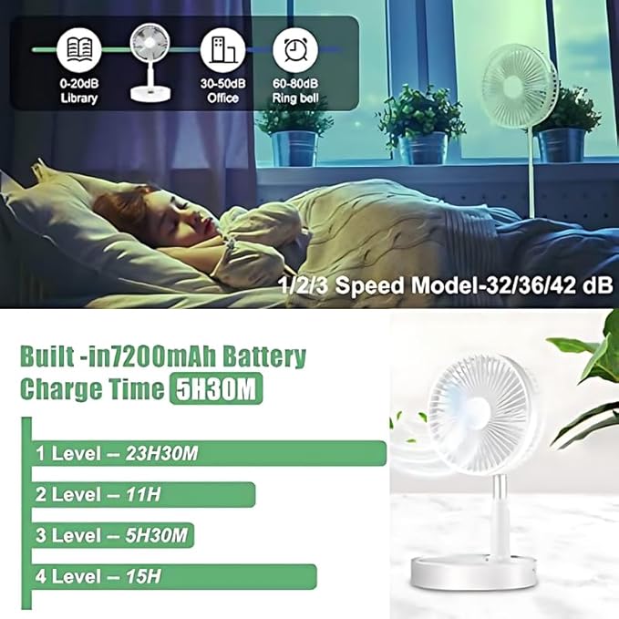 Portable Table Fan