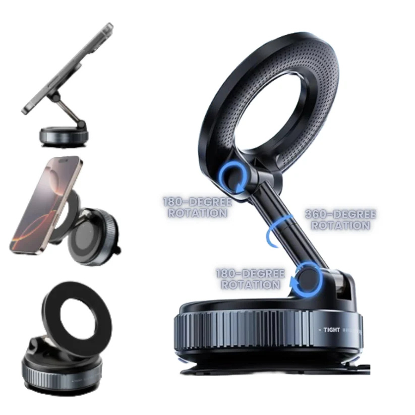 360Hold™ Vacuum Magnetic Phone Holder