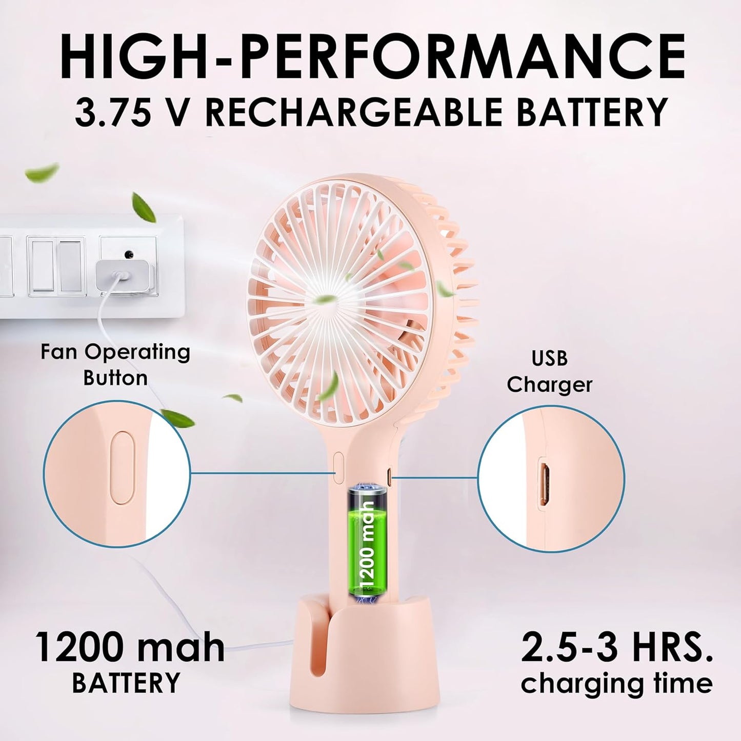 Mini Portable Usb Hand Fan
