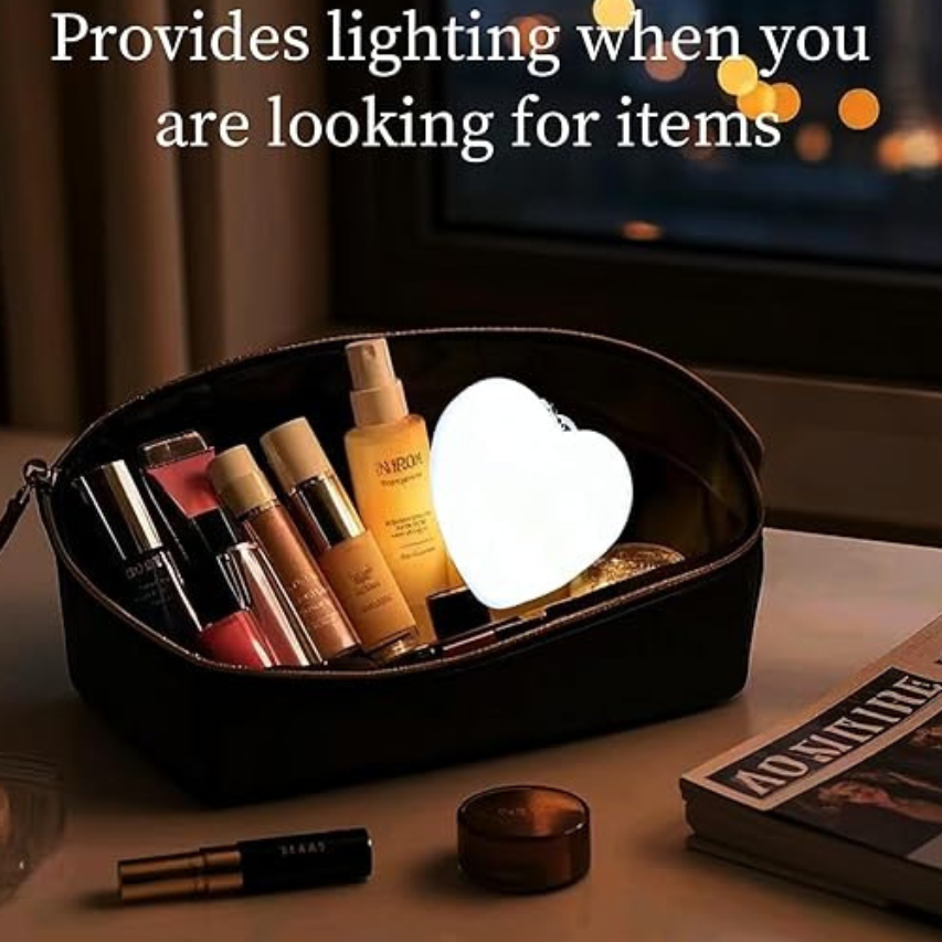 BagGlow™ | Heart-Shaped Rechargeable Handbag Light