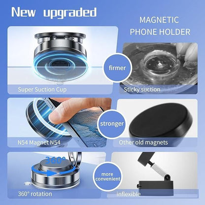 360Hold™ Vacuum Magnetic Phone Holder