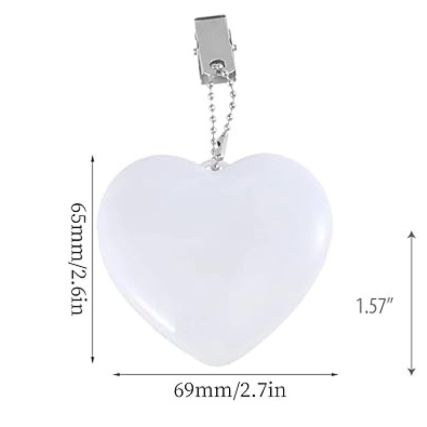 BagGlow™ | Heart-Shaped Rechargeable Handbag Light
