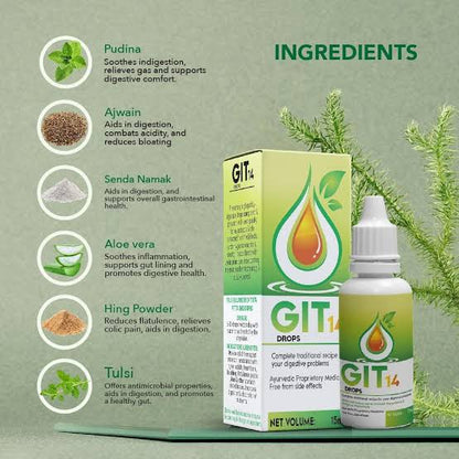 GIT 14™ | Premium Digestive Drops